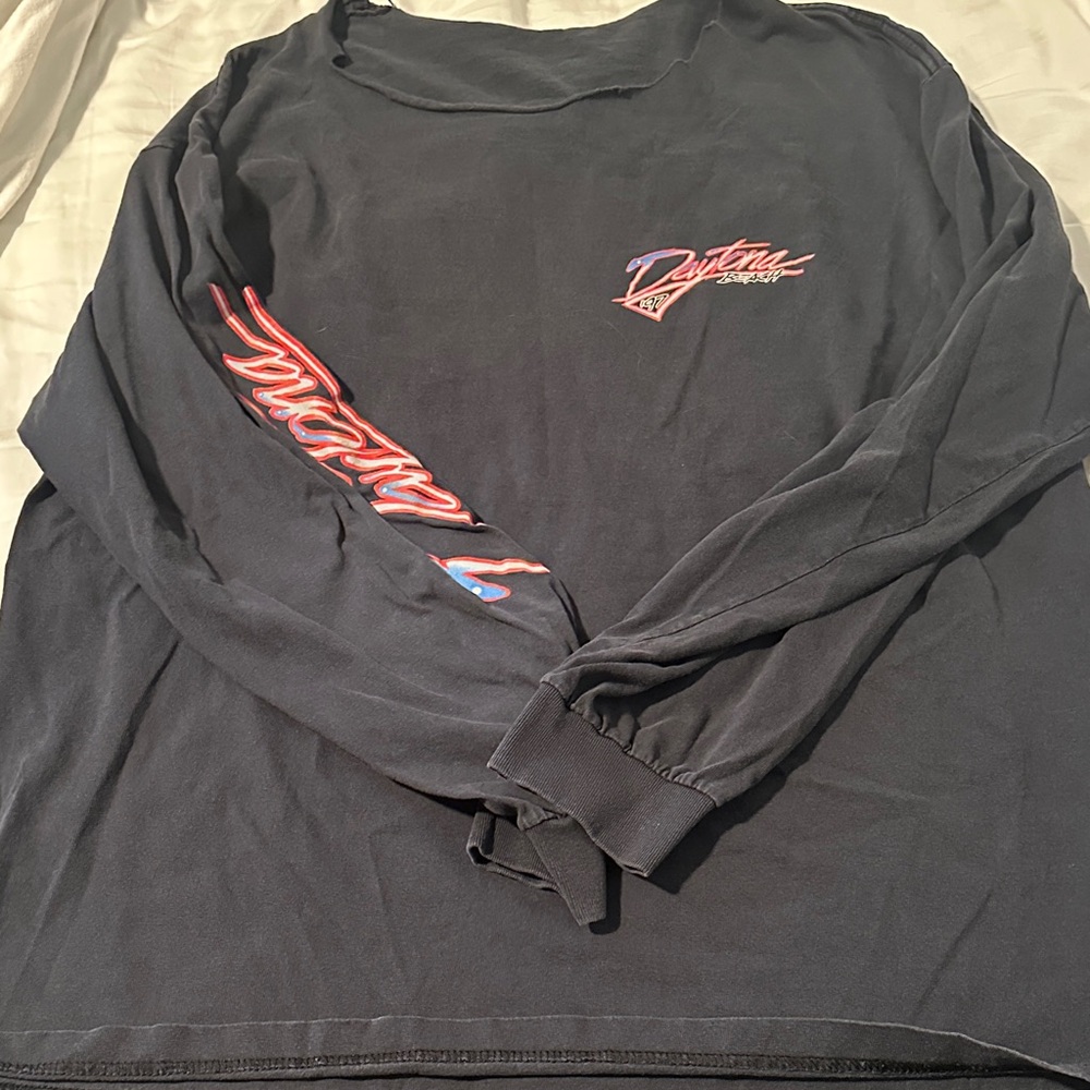Men's Black Long Sleeve Shirt